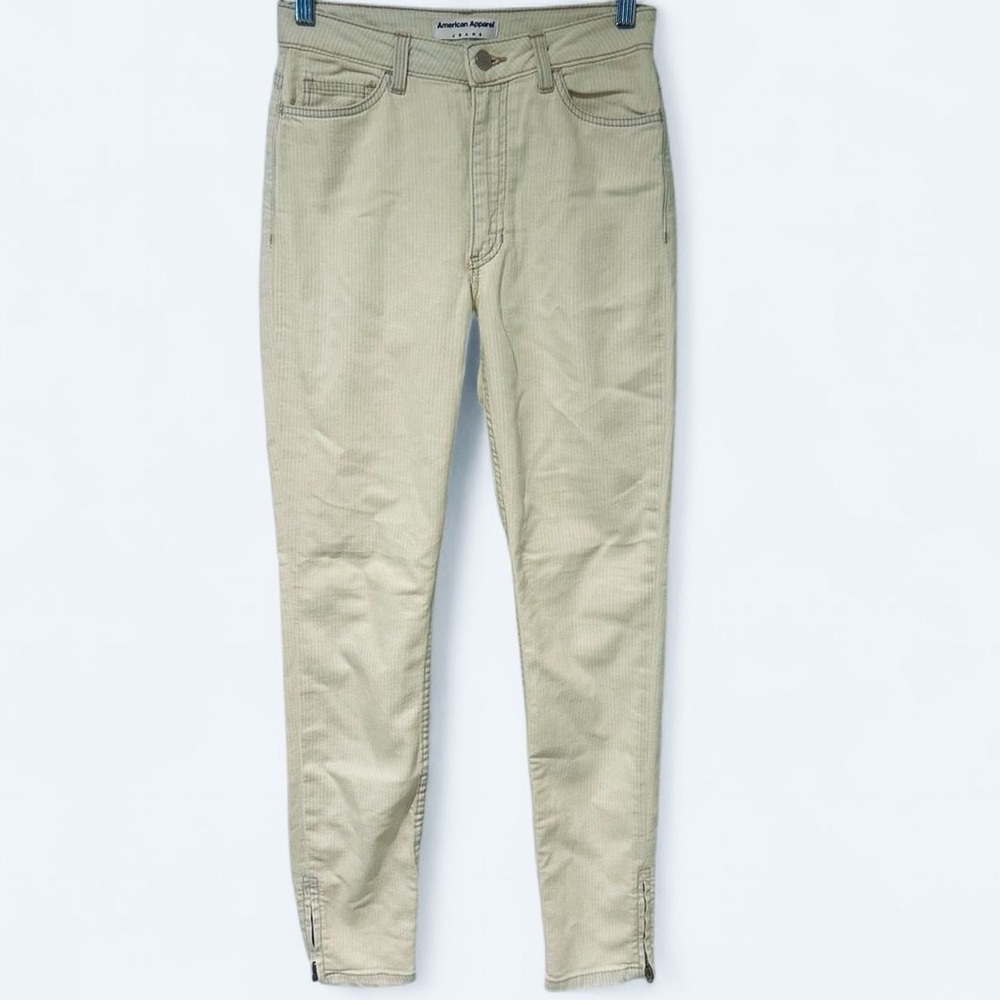 NWOT American Apparel Pinstripe Skinny Jeans - Sz 29